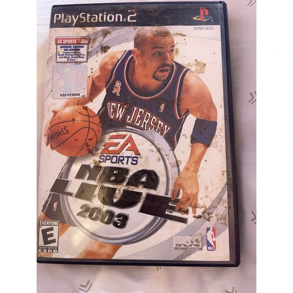 Sony Playstation 2 PS2‎ NBA Live 2003 CIB Video Game Cleaned & Tested